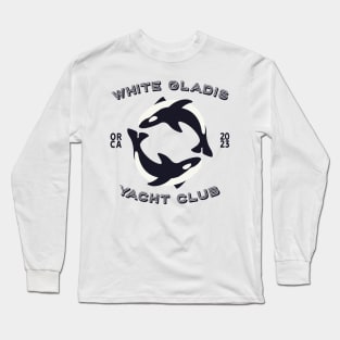 Killer whale - White Gladis Yacht Club Long Sleeve T-Shirt